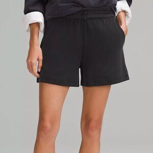 Lululemon Softstreme High-Rise Short 4" in Charcoal Gray